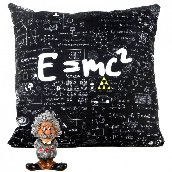 Einstein Biblo Einstein Yastık Hediye Seti
