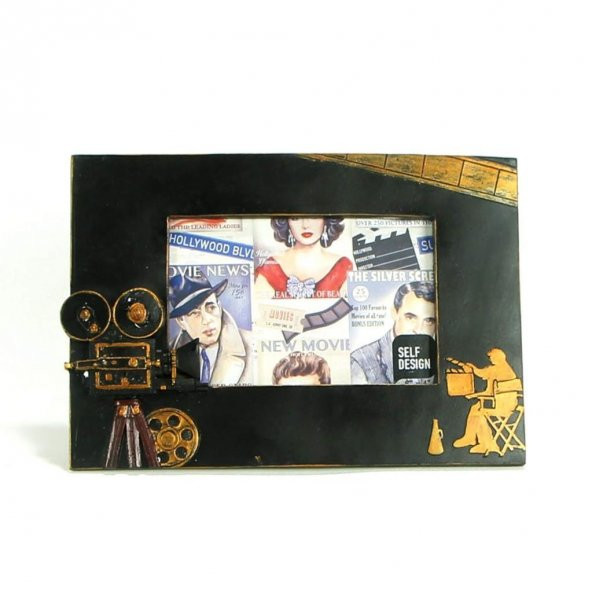 Kamera Dekoratif Fotoğraf Çerçevesi