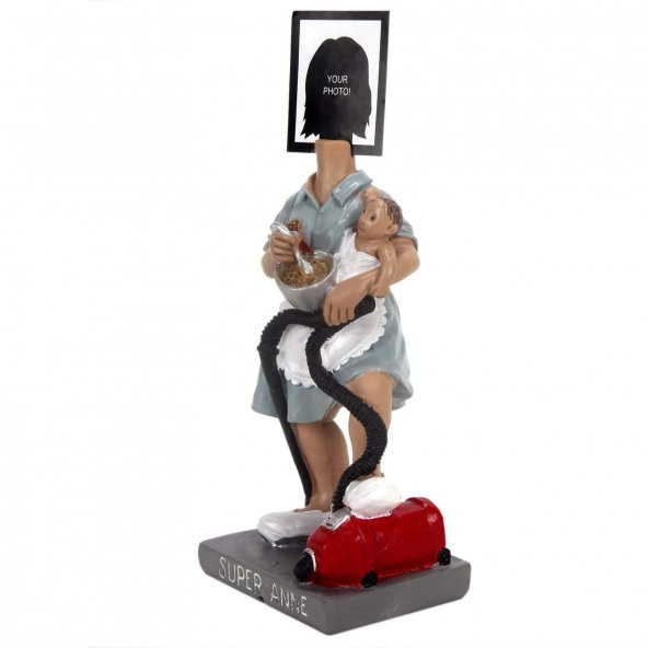 Anneler Gününde Süper Anne Foto Biblo Çerçeve - 2