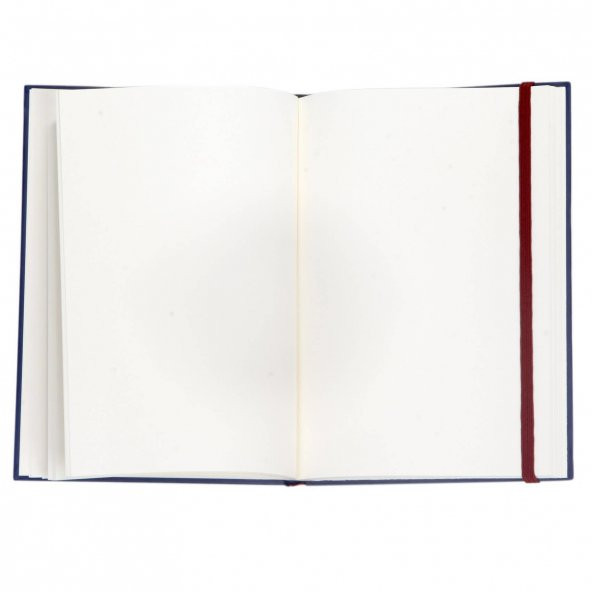 Baykuş Lacivert Sert Kapak Lastikli Defter - 2