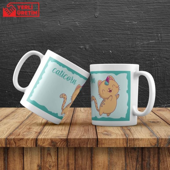 Kişiye Özel Caticorn Kupa