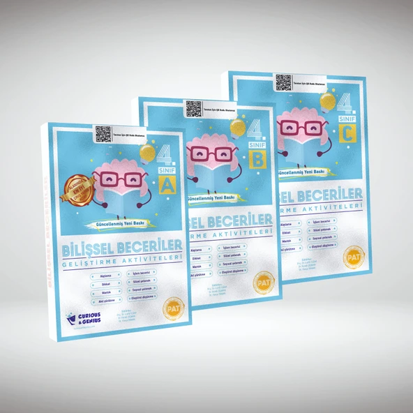 Curious&Genius Pat 4. Sınıf Bilişsel Beceriler Geliştirme Aktivite Seti