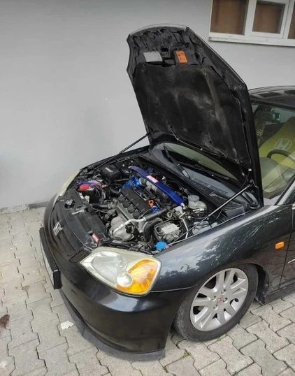 Honda Civic Vtec2 Kaput Amortisörü SETİ 550MM 200N