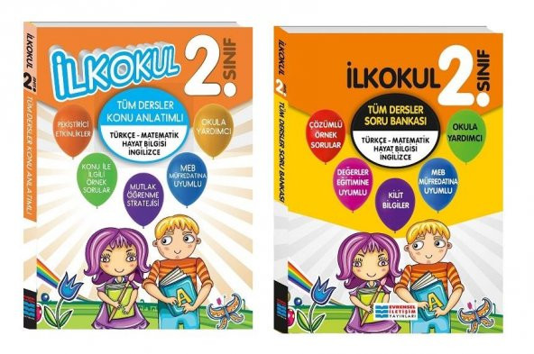 Evrensel İletişim 2. Sınıf Tüm Dersler Konu Anlatım+Soru Bankası - 2