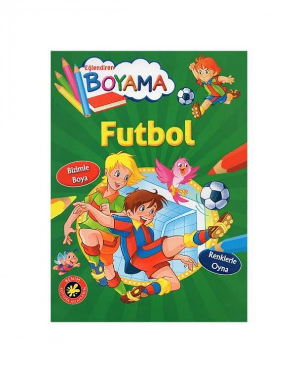 Eğlendiren Boyama - Futbol Parıltı Yayınları