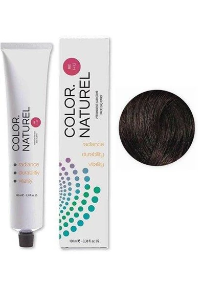 Color Naturel Kalıcı Saç Boyası 100 ml 5.0 Kahve