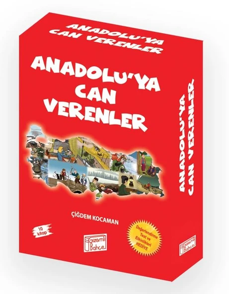 Gizemli Bahçe 3. ve 4. Sınıf Hikaye Seti Anadolu'ya Can verenler 10'lu - 3