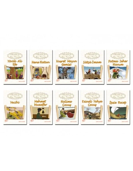 Gizemli Bahçe 3. ve 4. Sınıf Hikaye Seti Anadolu'ya Can verenler 10'lu