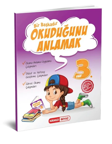 Kırmızı Beyaz Yayınları 3. Sınıf Bir Başkadır Okuduğunu Anlamak Yeni