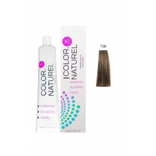 Color Naturel Kalıcı Saç Boyası 100 ml 7.00 Yoğun Kumral