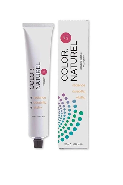 Color Naturel Kalıcı Saç Boyası 100 ml 4.18 Kestane Küllü Kahve/Koyu Yeşim Kahverengi ürün görseli