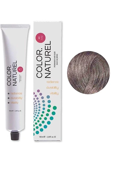 Color Naturel Kalıcı Saç Boyası 100 ml 6.11 Yoğun Küllü Koyu Kumral