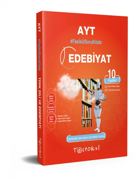 Testokul AYT Edebiyat Fasikül Soru Bankası  (9 Fasikül)