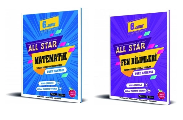 Newton Yayınları 6. Sınıf All Star Matematik Fen Bilimleri Seti - 2