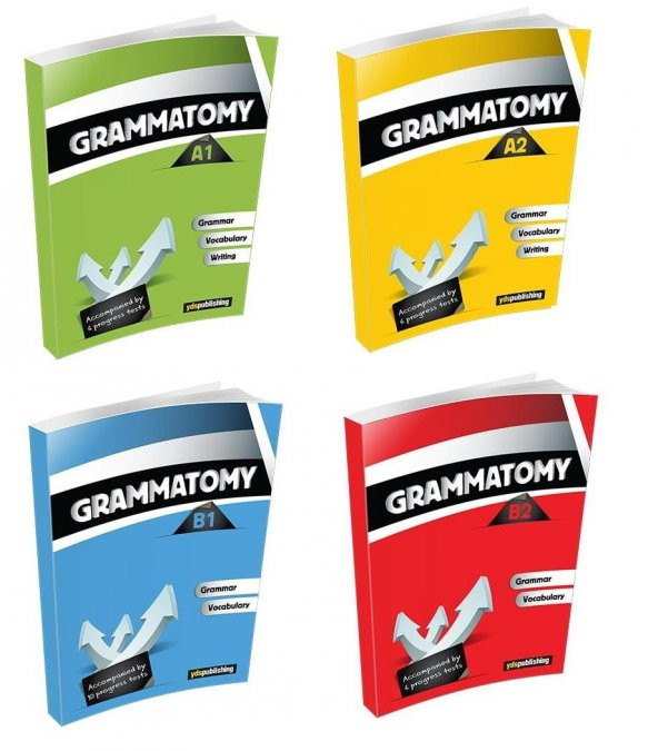 YDS Publishing Grammatomy A1 A2 B1 B2 Set