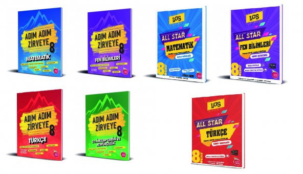 Newton Yayınları 8. Sınıf All Star + Adım Adım Soru Bankası Seti