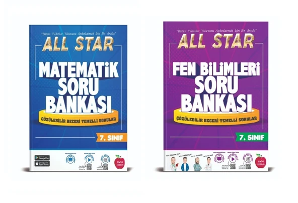 Newton Yayınları 7. Sınıf All Star Matematik Fen Bilimleri Seti