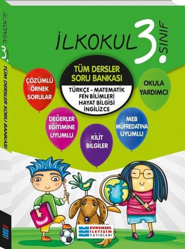 Evrensel İletişim Yayınları 3. Sınıf Tüm Dersler Soru Bankasi Yeni - 1