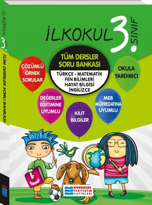Evrensel İletişim Yayınları 3. Sınıf Tüm Dersler Soru Bankasi Yeni - 2