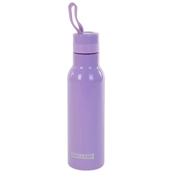 B&D Kız Çocuk Çelik İpli Matara 500 Ml. BD-MT0030-2