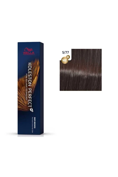 Wella Koleston Perfect Me+ Tüp Boya 60 ml 5/77 Yoğun Kestane