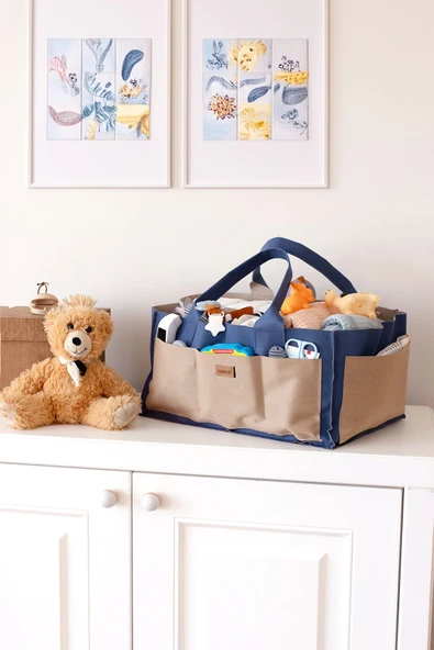 Bebek Bakım Düzenleyici XL Laci-Bej - Resim 6