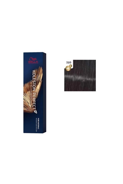 Wella Koleston Perfect Me+ Tüp Boya 60 ml 33/0 Yoğun Koyu Kahve