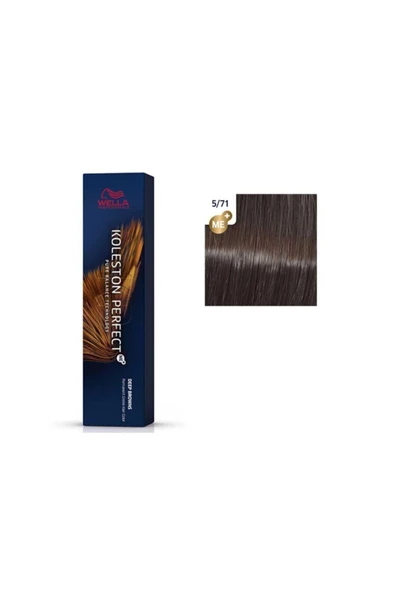 Wella Koleston Perfect Me+ Tüp Boya 60 ml 5/71 Gizemli Kahve