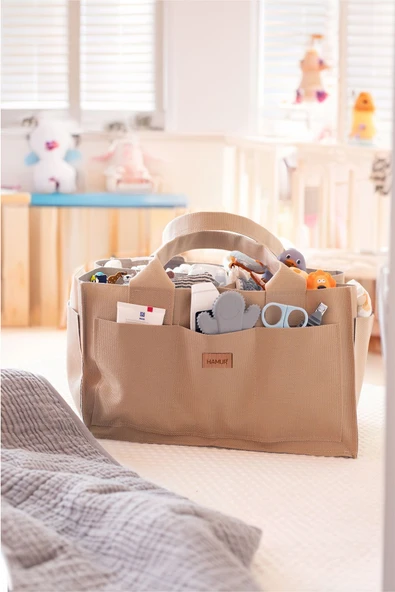 Bebek Bakım Düzenleyici MD Düz Bej - Resim 3