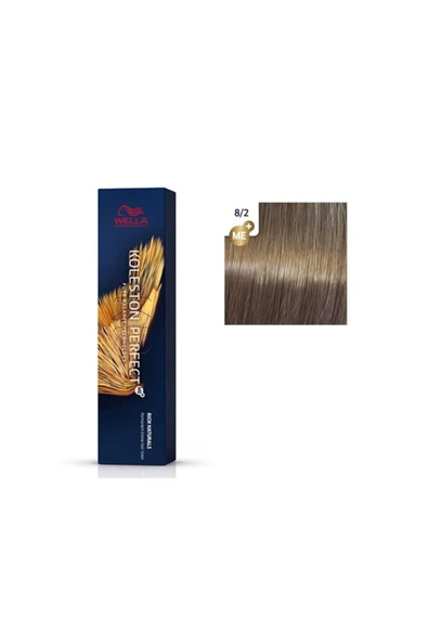 Wella Koleston Perfect Me+ Tüp Boya 60 ml 8/2 Açık Kumral Mat