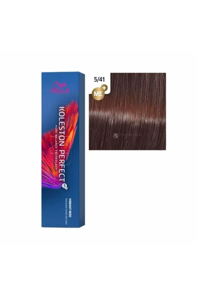 Wella Koleston Perfect Me Tüp Boya 60 ml 5/41 Koyu Kumral Bakır ürün görseli