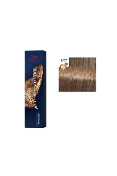 Wella Koleston Perfect Me+ Tüp Boya 60 ml 8/07 Karamel ürün görseli 1