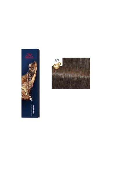 Wella Koleston Perfect Me+ Boya 6/3 Koyu Kumral Altın OKSİDANSIZ
