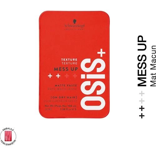 Schwarzkopf Osis 2 Mess Up Mat Gum 100 ml