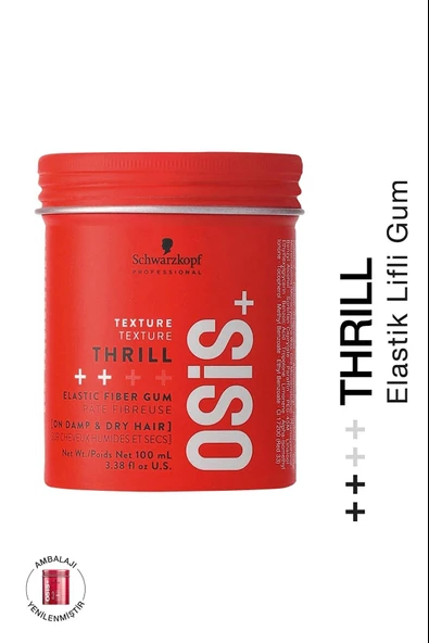 Osis 3 Thrill Fiber Gum Doku Veren Saç Şekillendirici Kremi 100Ml