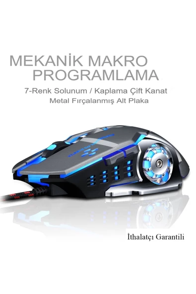 2'li Set X15 Mouse Fare VE GK60 Oyuncu Klavyesi Bilek Destekli Klavye RGB klavye mouse Fare seti pc - 3