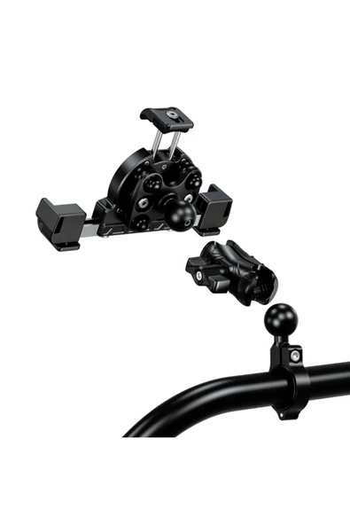 Nukrotech M27 Gidon Bağlantılı Titreşim Modüllü Telefon Tutucu - 6