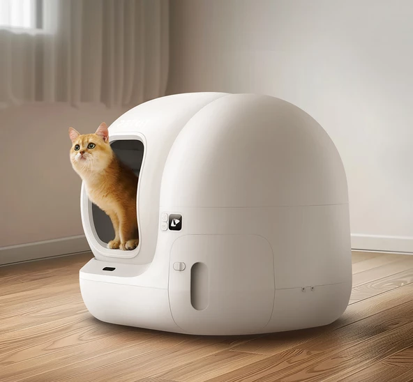 Petkit Pura Max 2 Akıllı Kedi Tuvaleti Beyaz (Resmi Distribütör Garantili) - Resim 2