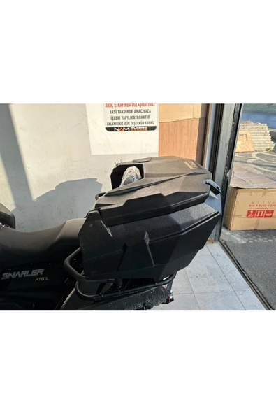 180 litre Atv Arka Çanta Arka Bagaj Segway Yazılı - 3