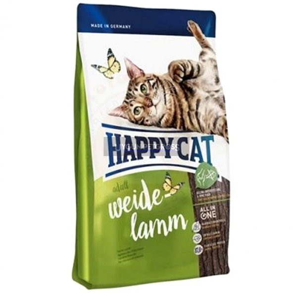 Happy Cat Weide Lamm Kuzu Etli Kedi Mamasi 1,4 Kg