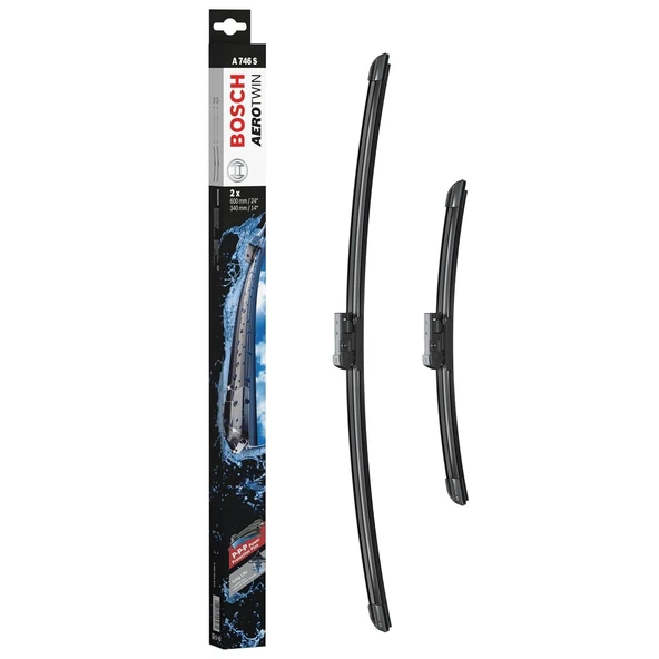 Bosch MG ZS Silecek Takımı Aerotwin 2017 Üzeri A746S ürün görseli 1