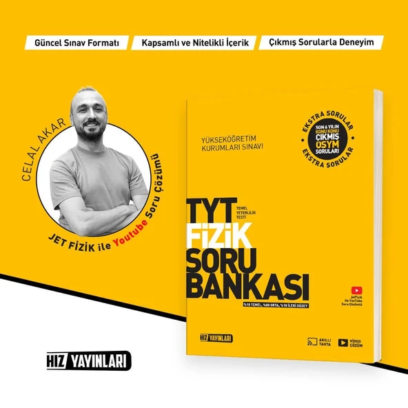 Hız Yayınları TYT Fizik Soru Bankası - Resim 2
