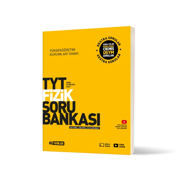 Hız Yayınları TYT Fizik Soru Bankası ürün görseli