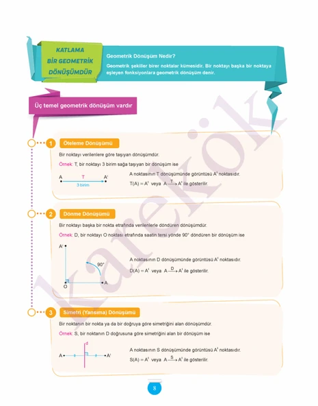 Karekök Yayınları TYT-AYT Geometride Kağıt Katlama Soruları ve Çözüm Stratejileri - Resim 2