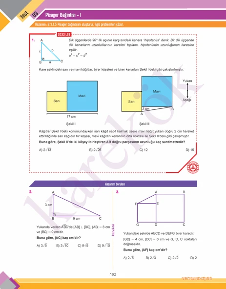 Karekök Yayınları 8. Sınıf LGS Matematik Köprüsü - Resim 6