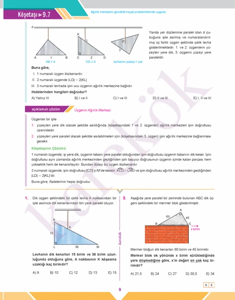 Karekök Yayınları TYT Geometri 1. Kitap MPS - 5