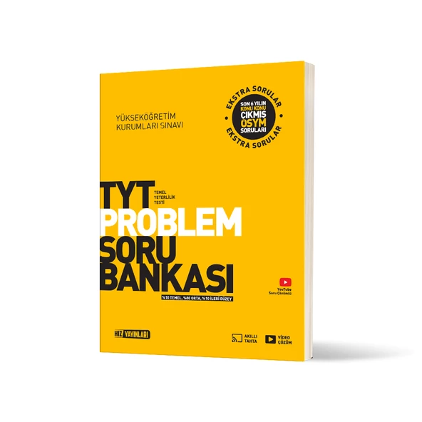 Hız Yayınları TYT Problem Soru Bankası