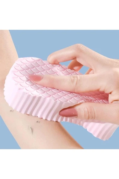 Mithra Life 2 Adet Ölü Deri Temizleyici Banyo Lifi Peeling Masaj Süngeri MIT1106 - 4