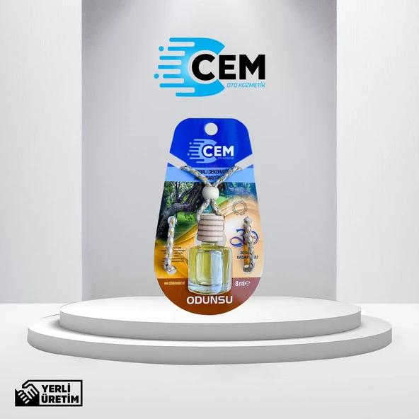CEM CAR CARE Cam Fanus Odunsu 8 ml Ayna Kokusu - 2