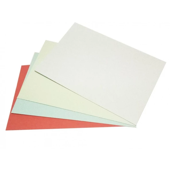 Renkli Fon Kartonu17 x 24.5 cm  4adet